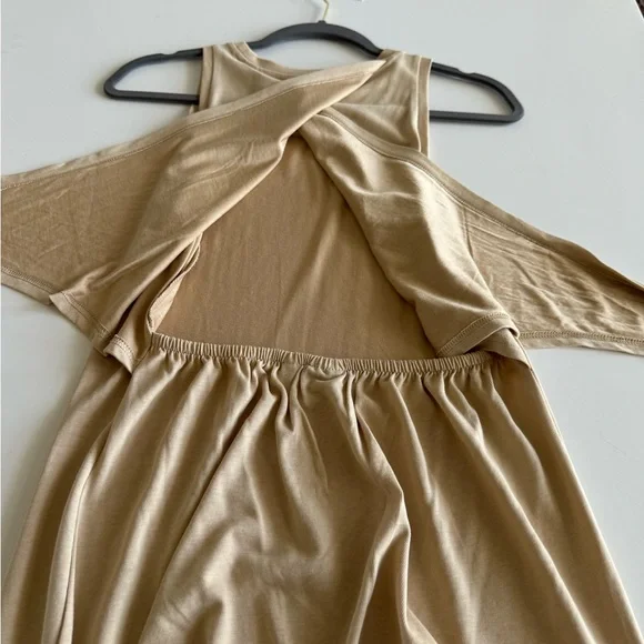 GAP MIDI Dress, XS, Beige, Round Neck, NWOT - Picture 7 of 8